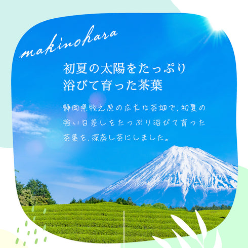 深蒸茶 3 種 3 組 Aracha 牧之原茶 Kabusecha